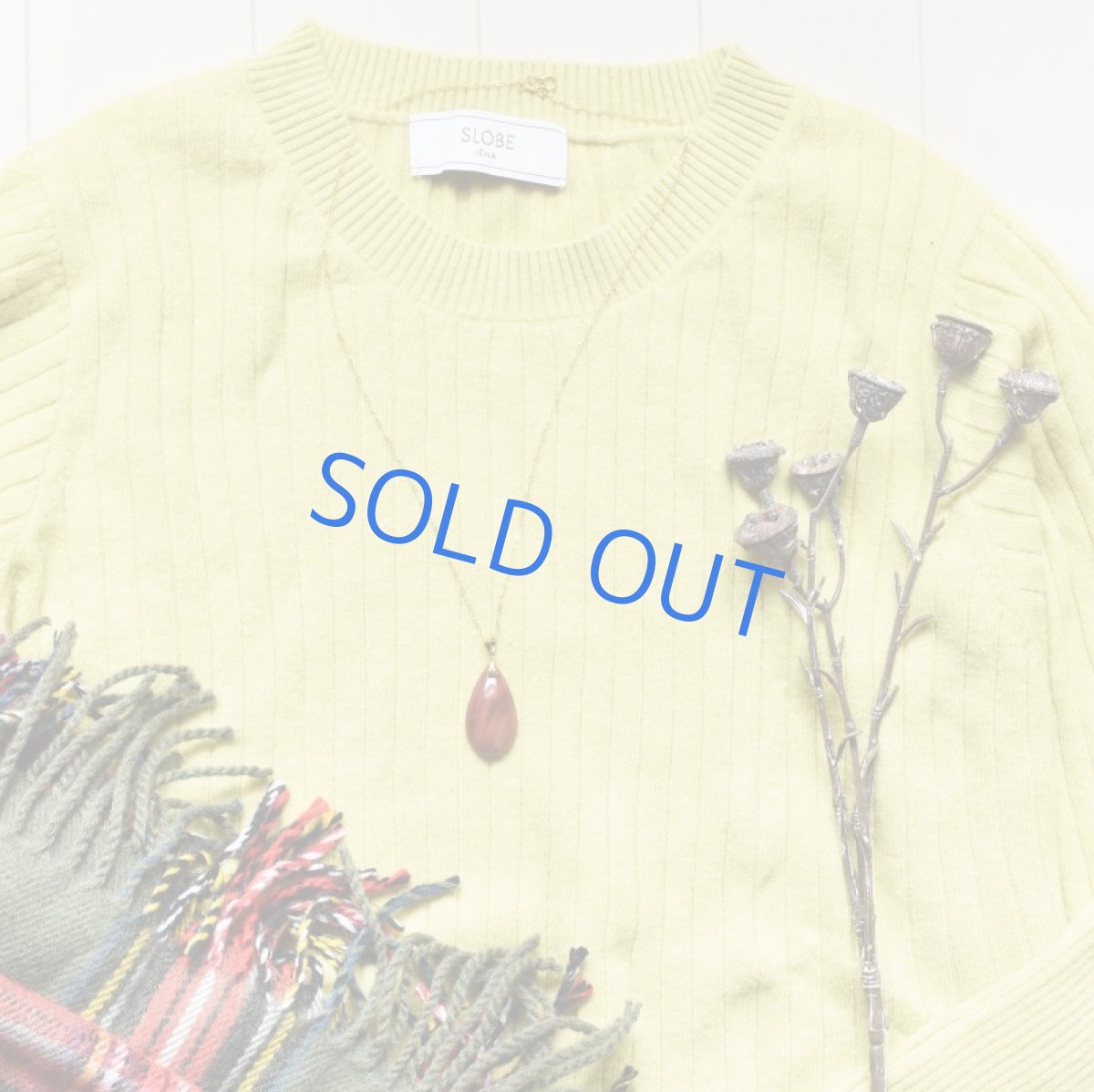 画像8: 【1点もの・A】超大粒 チベット産アンデシン フリーフォーム 14KGFデザイン50cmネックレス (8)