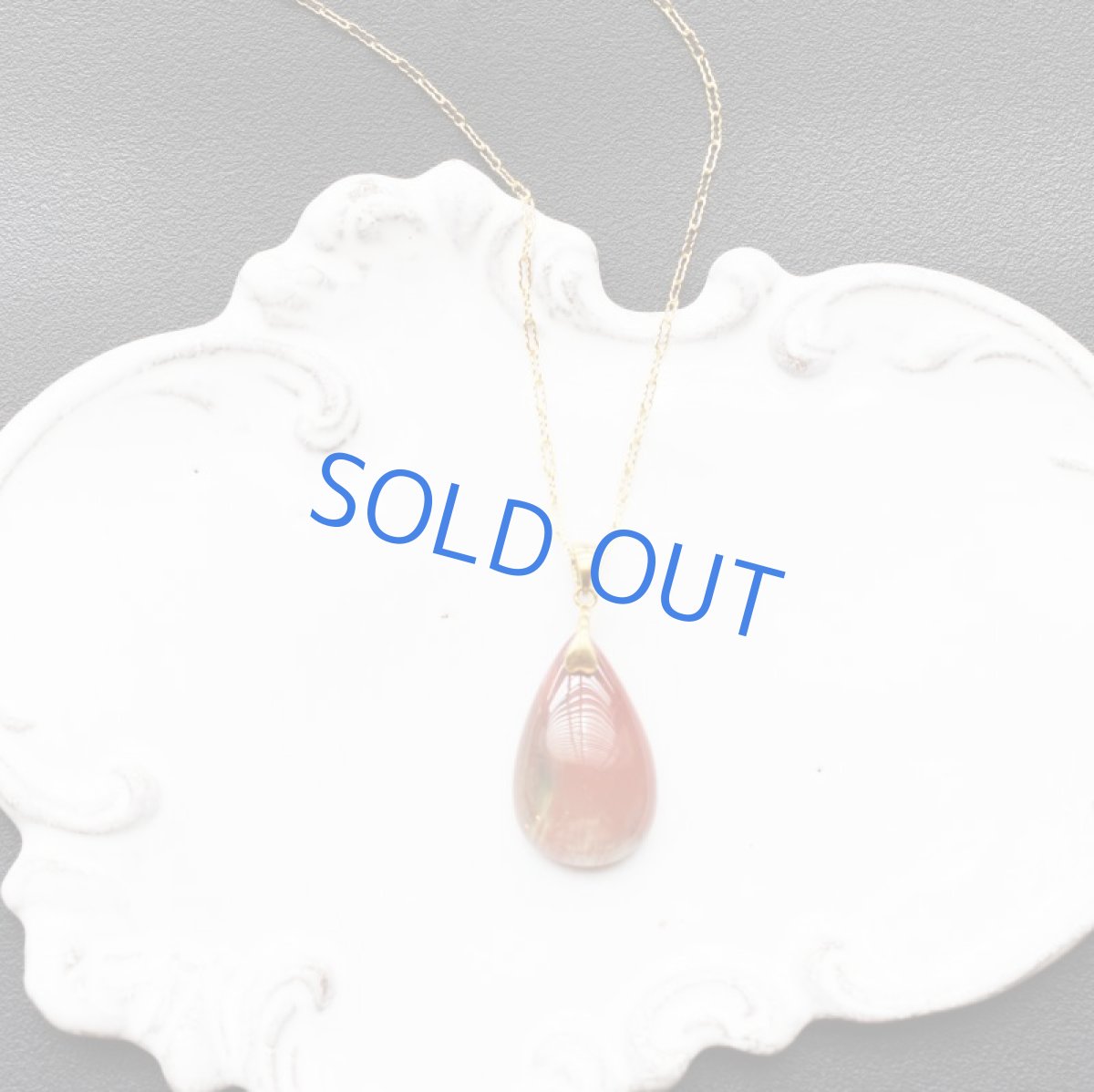 画像6: 【1点もの・D】大粒　チベット産アンデシン　フリーフォーム　サージカルステンレス50cmネックレス (6)