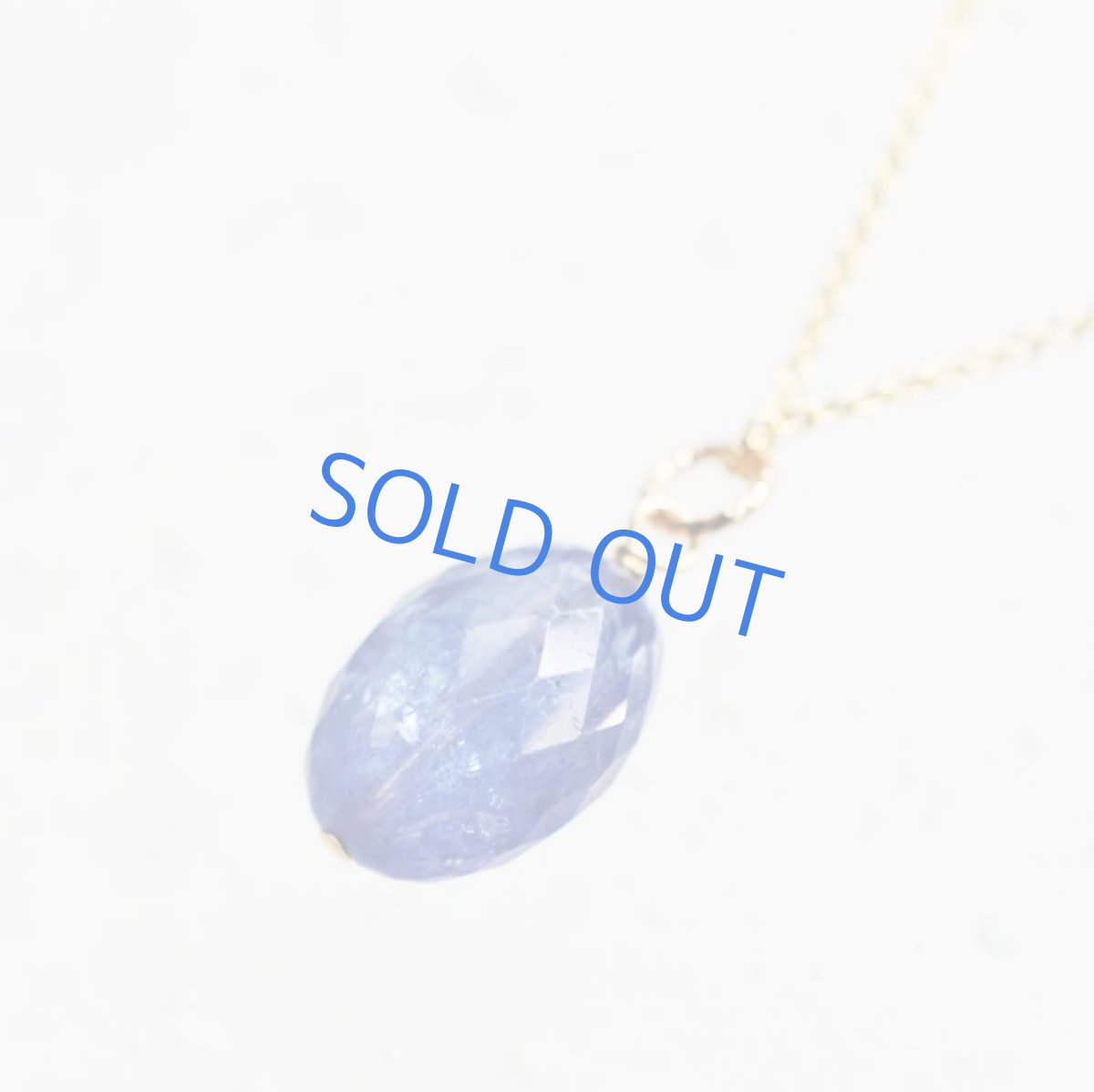 画像2: 【1点もの・オーバルC】AAA タンザナイト 大粒オーバルカット 約50cm 14kgfネックレス (2)