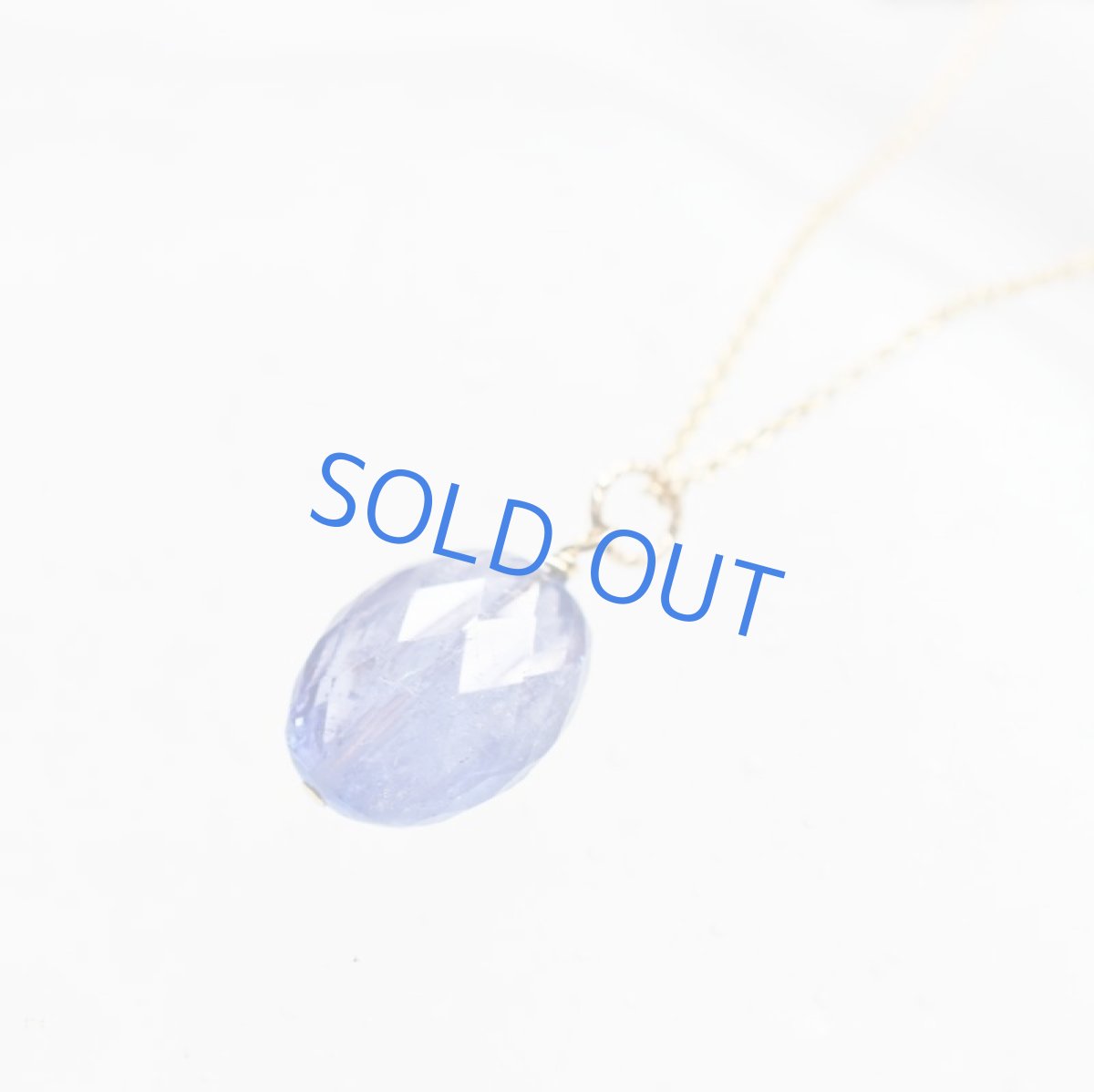 画像2: 【1点もの・オーバルG】AAA タンザナイト 大粒オーバルカット 約50cm 14kgfネックレス (2)