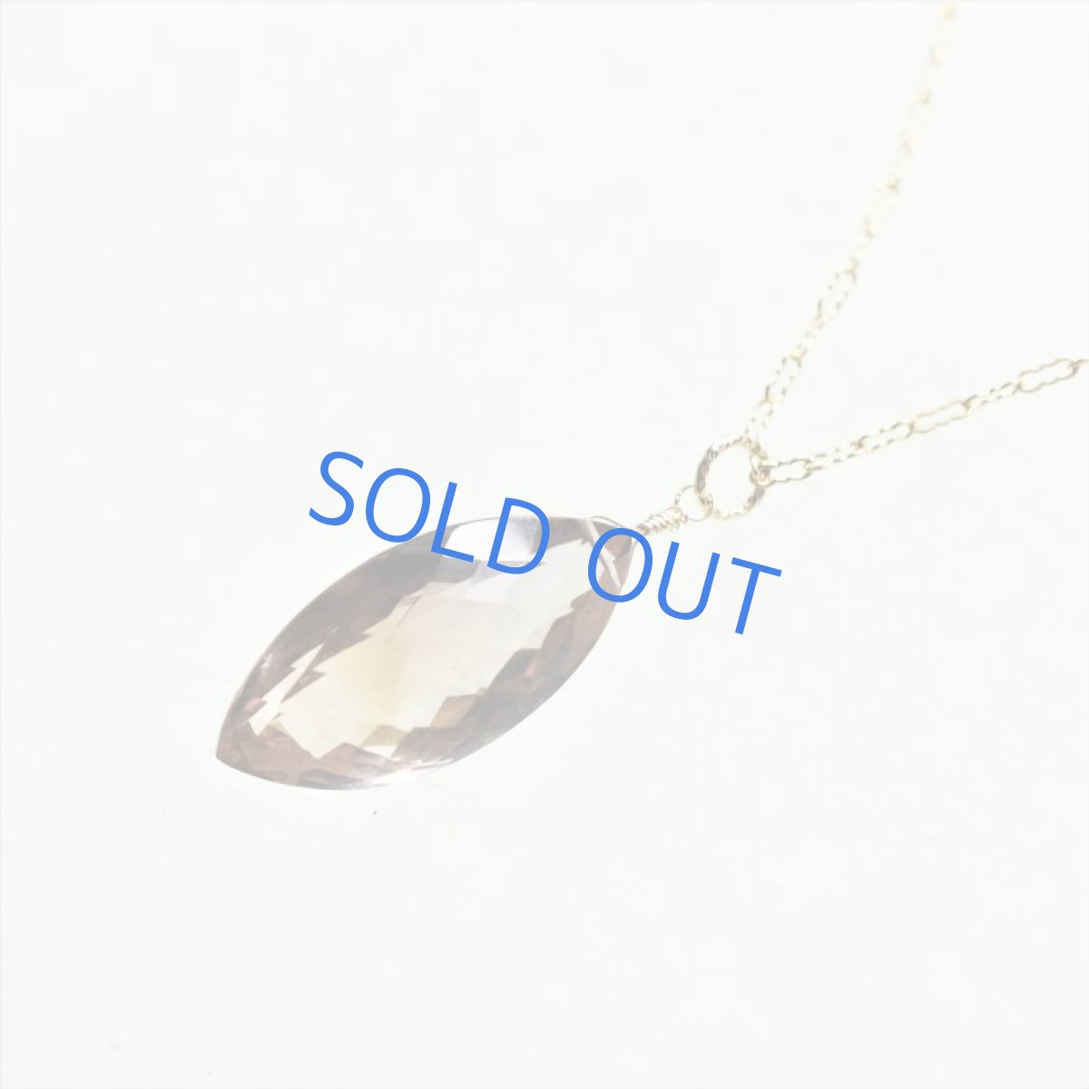 画像4: 【1点もの・JDマーキス】ボリビア産非加熱 大粒 宝石質 アメトリン ジェムルース 14kgfネックレス50cm (4)