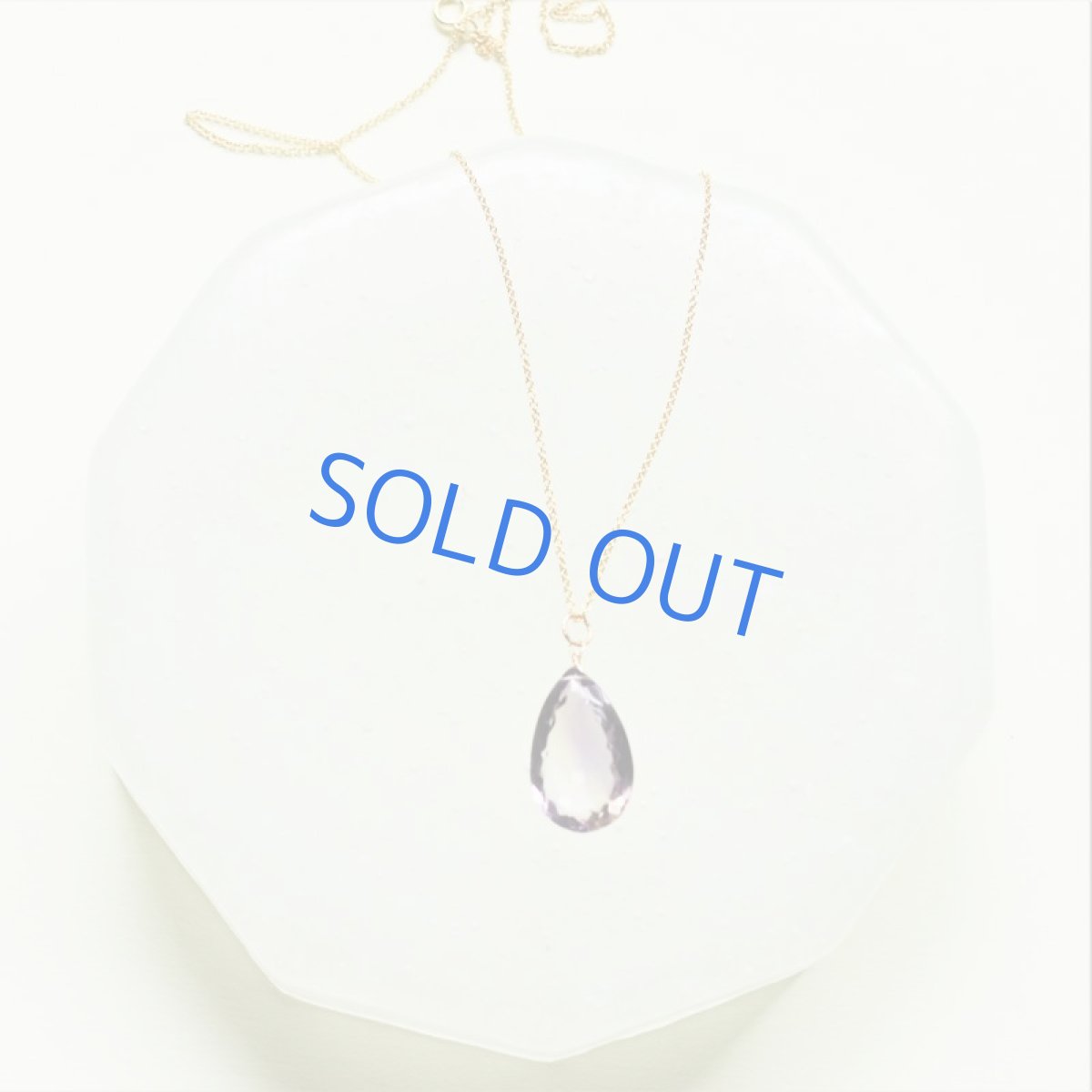 画像6: 【1点もの・JCペアシェイプ】ボリビア産非加熱　大粒　宝石質　アメトリン　ジェムルース　14kgfネックレス50cm (6)