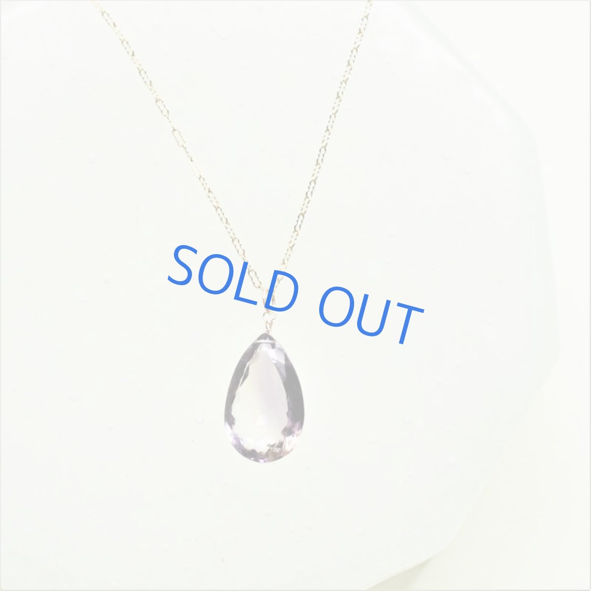 画像5: 【1点もの・JCペアシェイプ】ボリビア産非加熱　大粒　宝石質　アメトリン　ジェムルース　14kgfネックレス50cm (5)