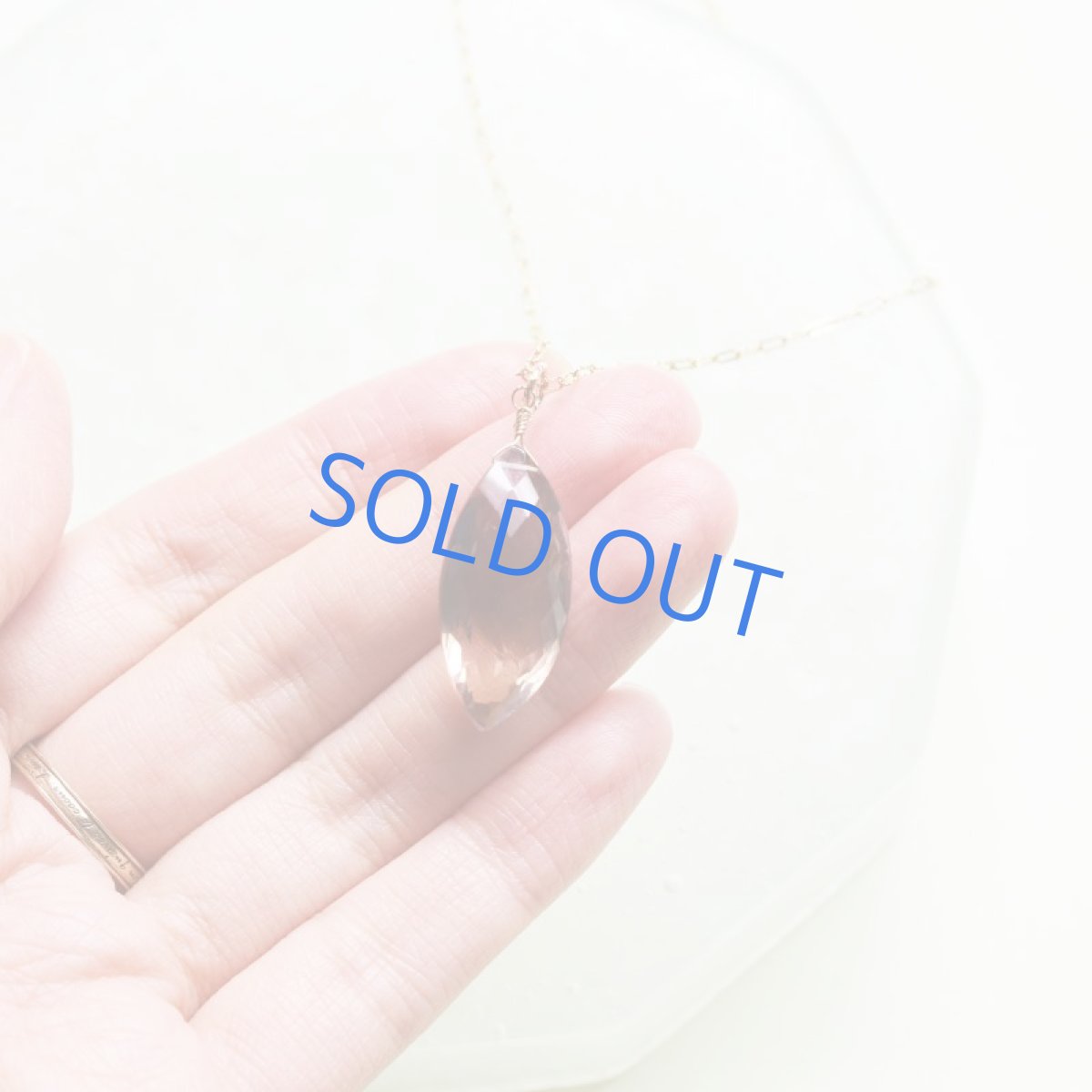 画像3: 【1点もの・JDマーキス】ボリビア産非加熱 大粒 宝石質 アメトリン ジェムルース 14kgfネックレス50cm (3)