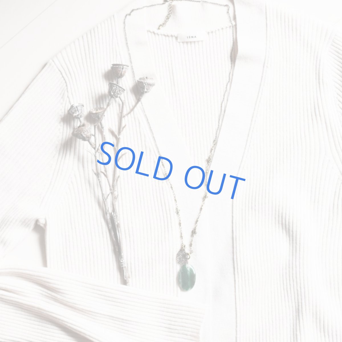 画像6: 【1点もの】グリーンクォーツオーバル アンティークゴールドデザインネックレス約75cm (6)