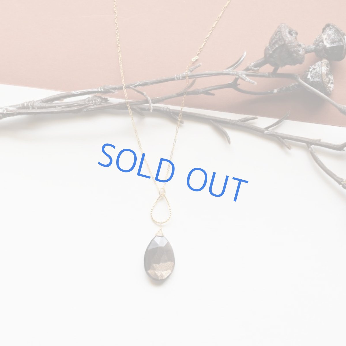 画像6: 【1点もの】ゴールデンシャインブラックムーンストーン　14KGFチェーンネックレス約50cm (6)