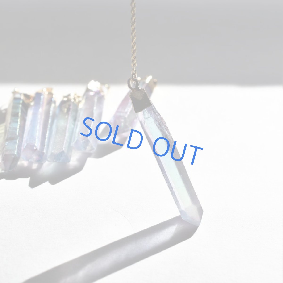 画像2: 【限定数のみ】レア♪リップスティック　ミスティッククリスタル　結晶　ペンデュラム（ブルーピンク） (2)