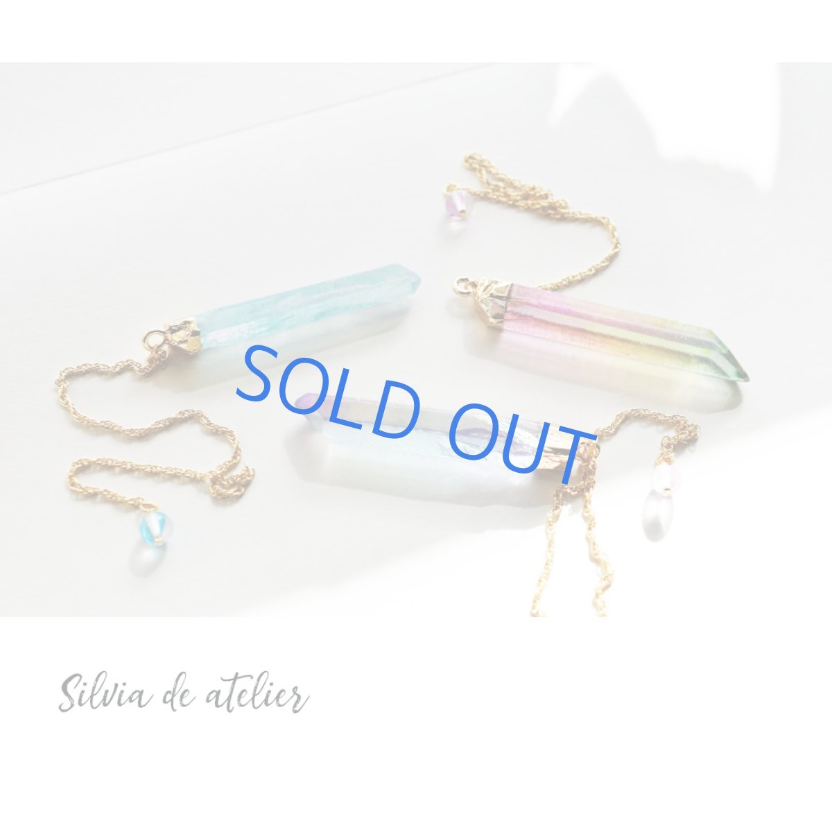 画像10: 【限定数のみ】レア♪リップスティック　ミスティッククリスタル　結晶　ペンデュラム（ブルーピンク） (10)