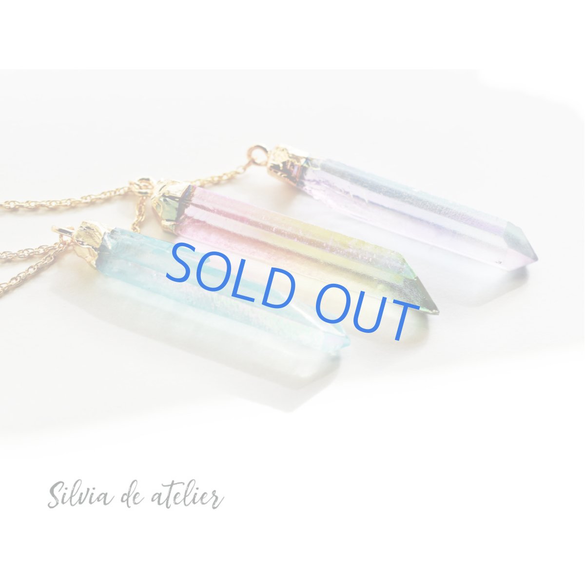 画像8: 【限定数のみ】レア♪リップスティック　ミスティッククリスタル　結晶　ペンデュラム（ブルーピンク） (8)