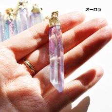 画像3: 【SELECT】繊細な虹色の結晶　ミスティッククリスタル　サージカルステンレスネックレス50cm  (3)