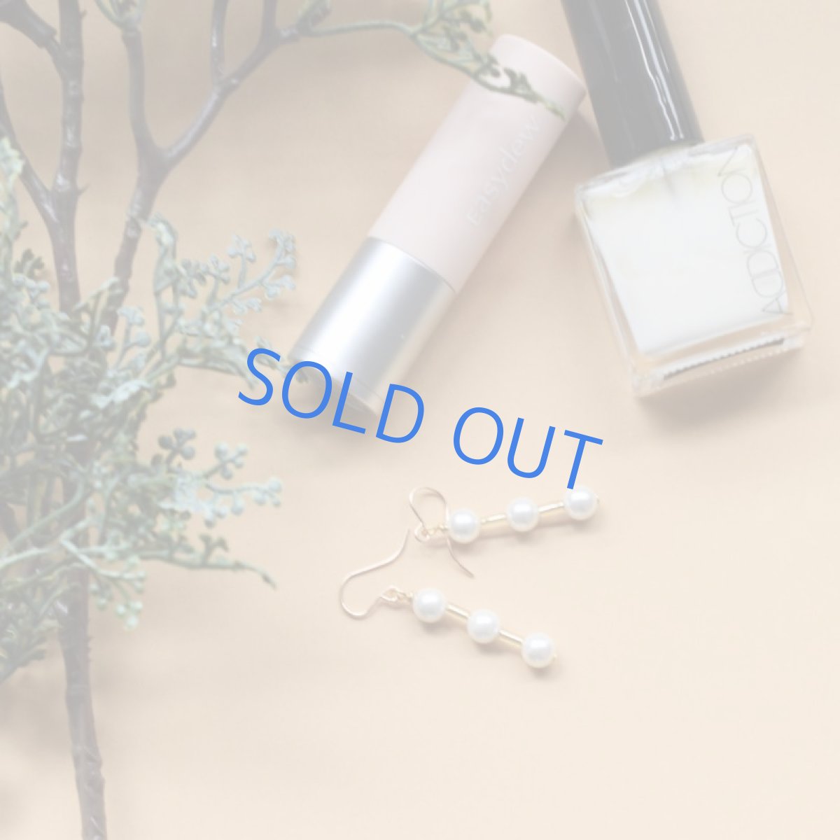 画像6: 【イヤリング変更可・限定数のみ】シェルパール 3連ライン 14KGFピアス  (6)