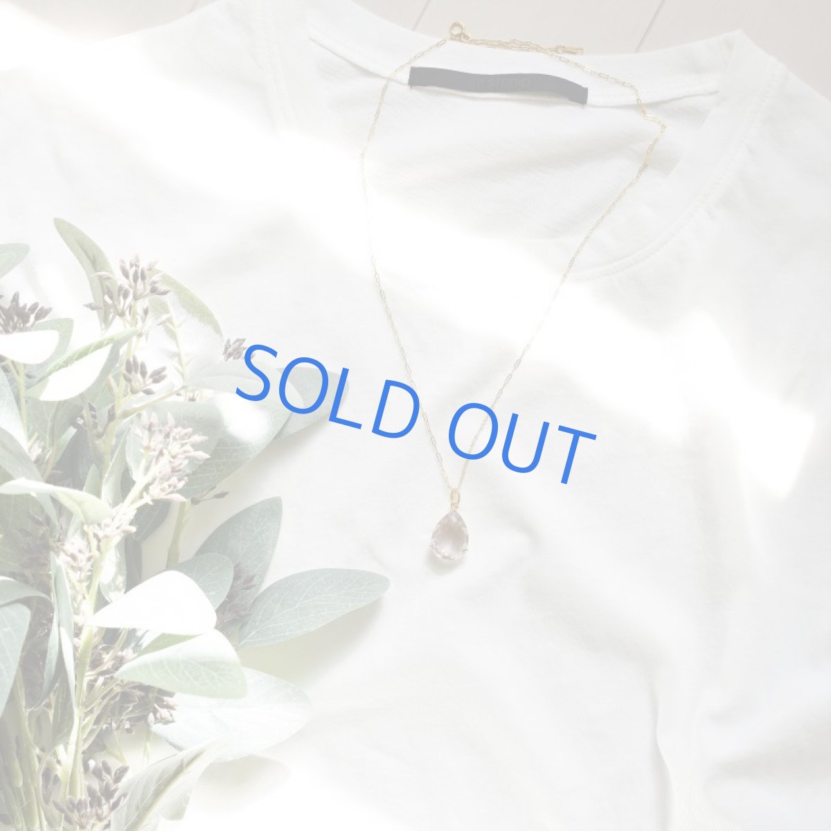 画像9:  【1点もの・Dティア】超大粒 宝石用ルース ピンクアメジスト 14KGF50cmネックレス (9)