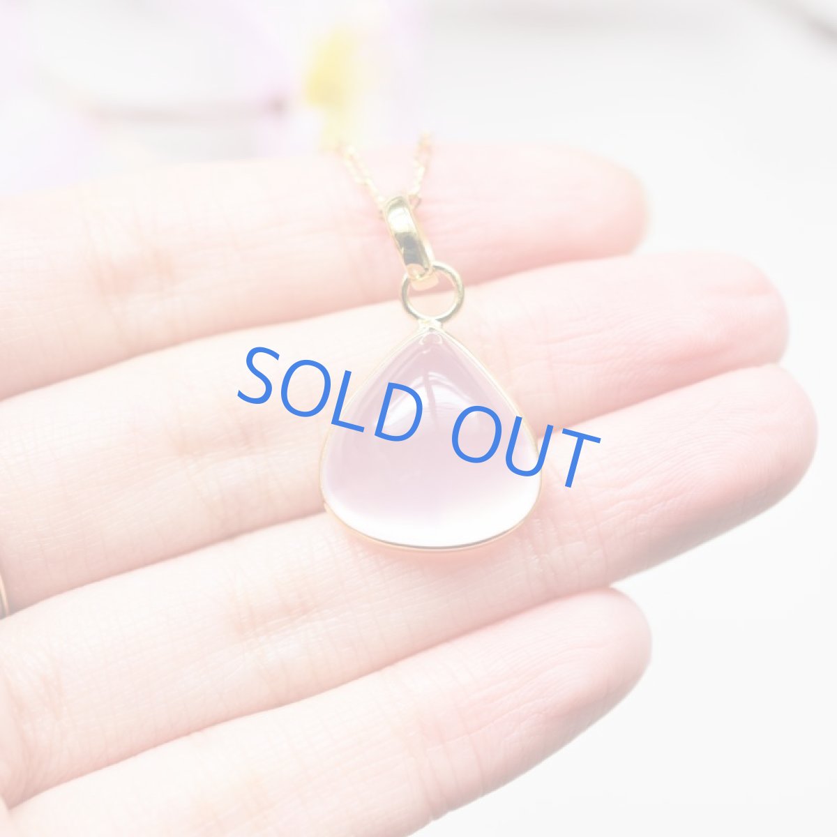 画像4: 【1点もの・マロンE】AAA スターローズクォーツ フレームペンダント 14kgfネックレス50cm  (4)