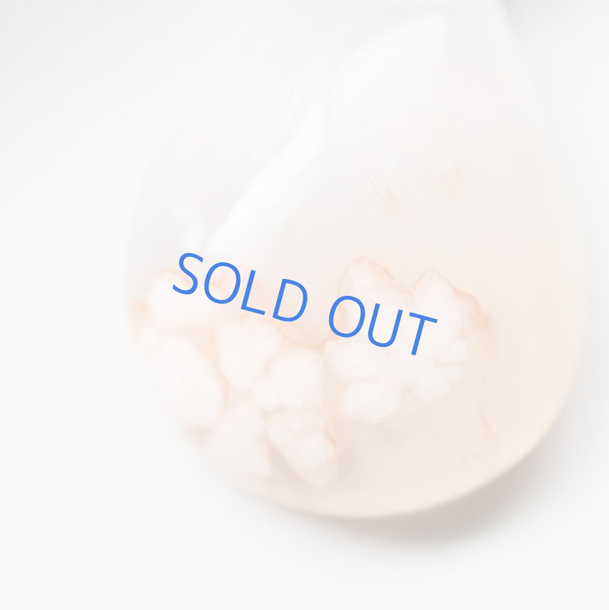 画像2: 【1点もの・A】超大粒 桜瑪瑙 (チェリーブロッサムアゲート) 革コードネックレス約80cm (2)