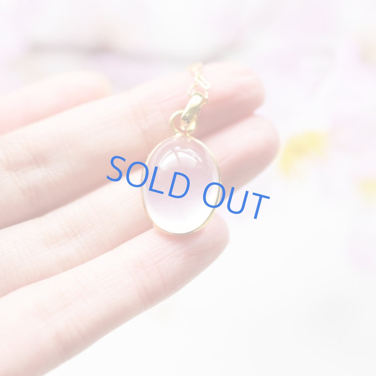 画像4: 【1点もの・オーバルF】AAA スターローズクォーツ フレームペンダント 14kgfネックレス50cm  (4)