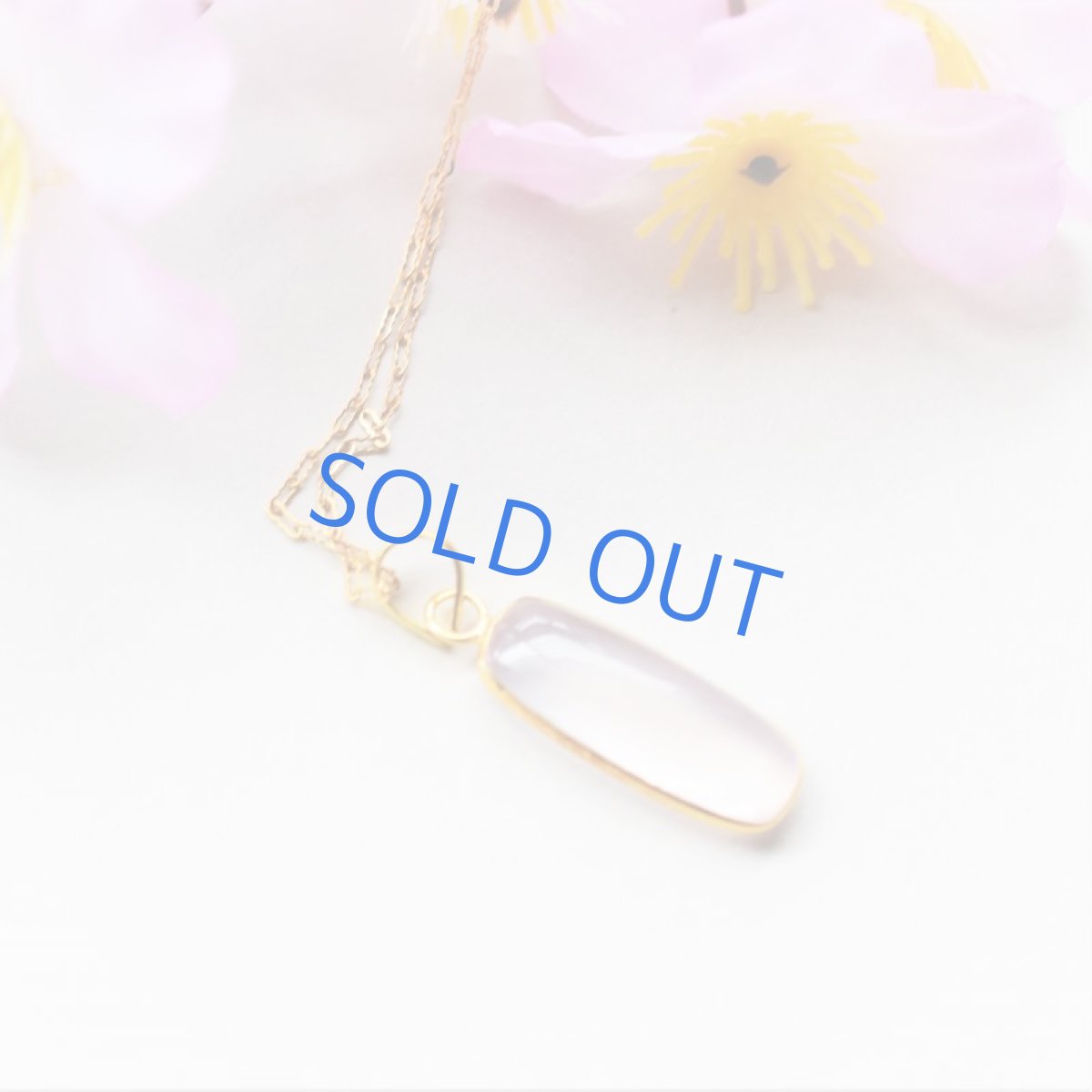 画像4: 【1点もの・細長レクタングルA】AAA スターローズクォーツ フレームペンダント 14kgfネックレス50cm  (4)