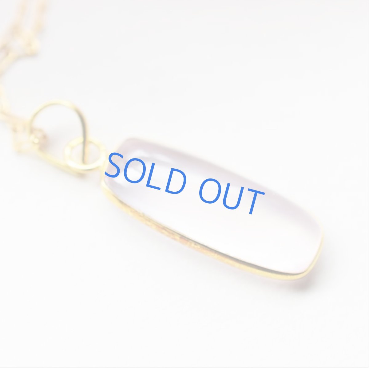 画像3: 【1点もの・細長レクタングルA】AAA スターローズクォーツ フレームペンダント 14kgfネックレス50cm  (3)