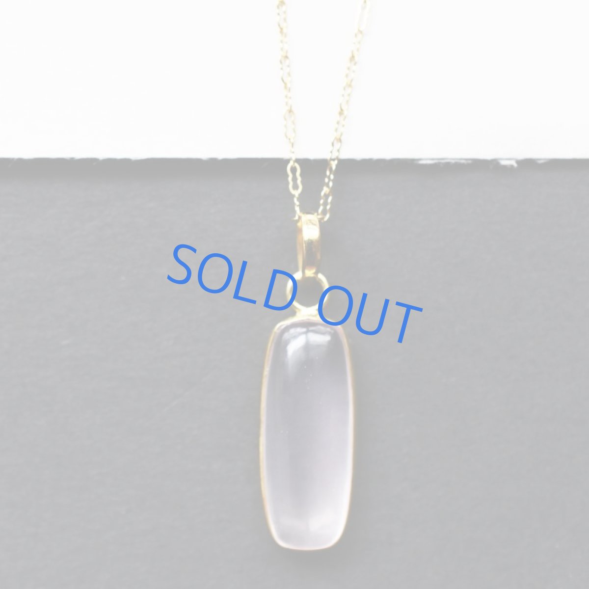 画像7: 【1点もの・細長レクタングルA】AAA スターローズクォーツ フレームペンダント 14kgfネックレス50cm  (7)