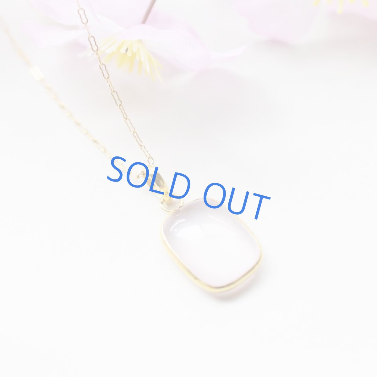 画像5: 【1点もの・レクタングルB】AAA スターローズクォーツ フレームペンダント 14kgfネックレス50cm  (5)