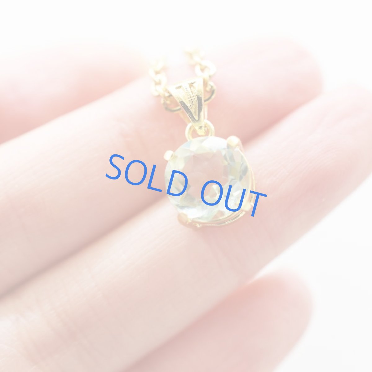 画像3: 【1点もの・ラウンドB】超希少 宝石質 ミントグリーンフローライト サージカルゴールドネックレス50cm  (3)