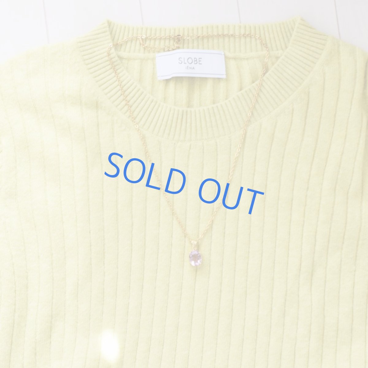 画像10: 【1点もの・オーバルG】超希少 宝石質 ピンクフローライト サージカルゴールドネックレス50cm  (10)