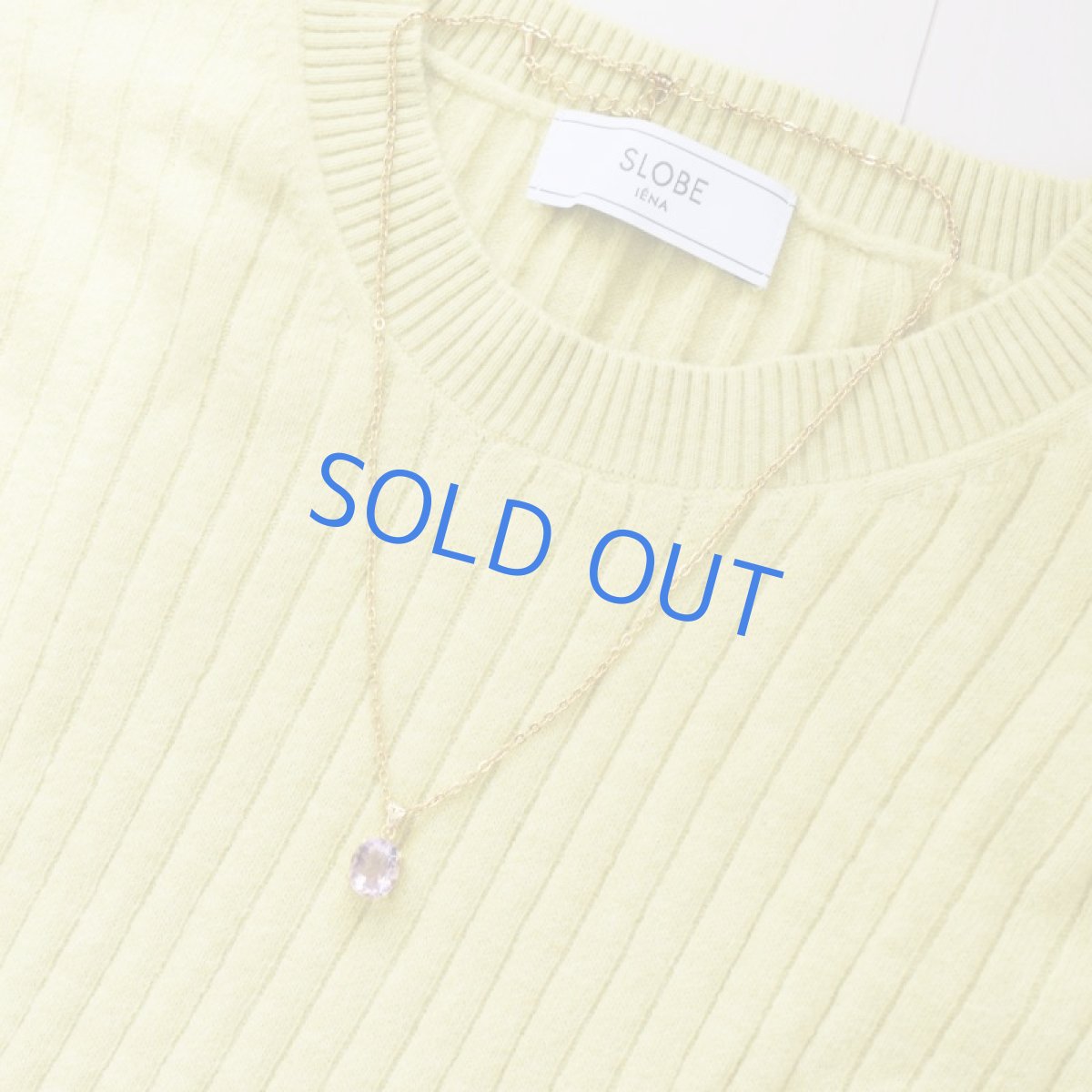 画像9: 【1点もの・オーバルG】超希少 宝石質 ピンクフローライト サージカルゴールドネックレス50cm  (9)