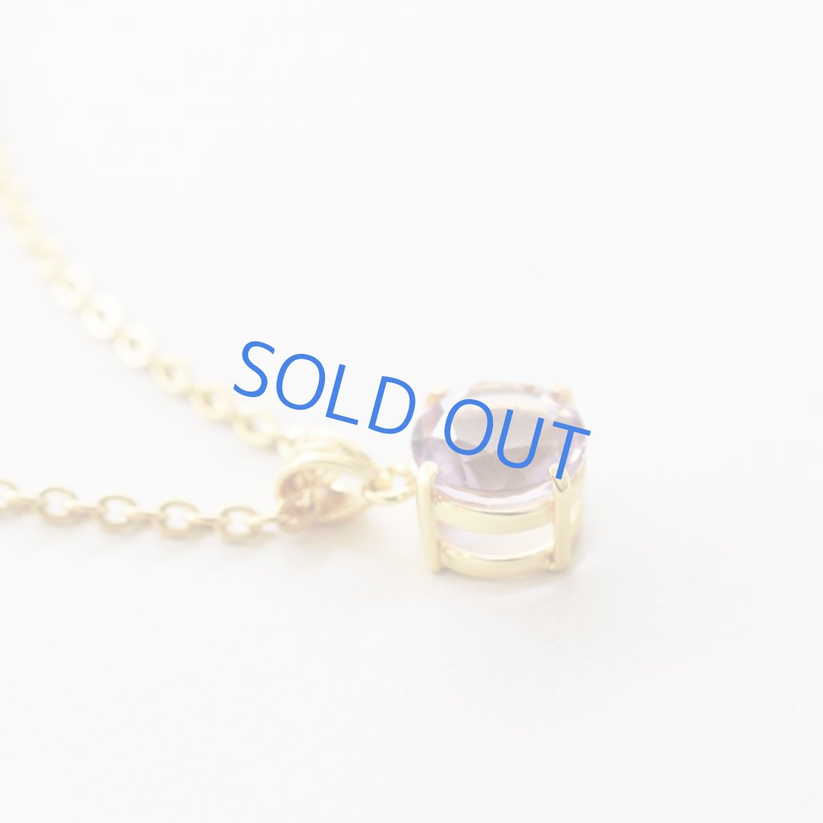 画像6: 【1点もの・ラウンドD】超希少 宝石質 ピンクフローライト サージカルゴールドネックレス50cm  (6)