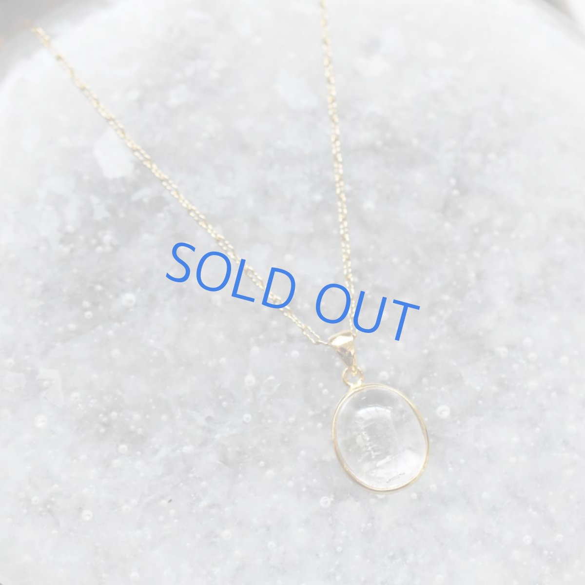 画像6:  【1点もの・C】希少石!水入り水晶(クリスタル) ペンダントネックレス 14KGFネックレス50cm (6)