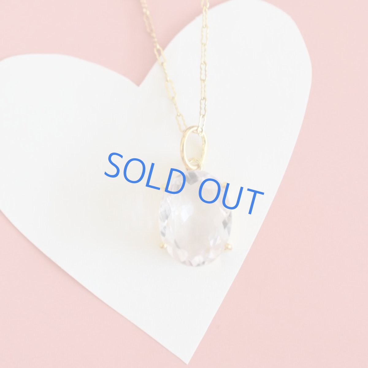 画像6:  【1点もの・オーバルD】超大粒　宝石用ルース　ピンクアメジスト　サージカルステンレス50cmネックレス (6)