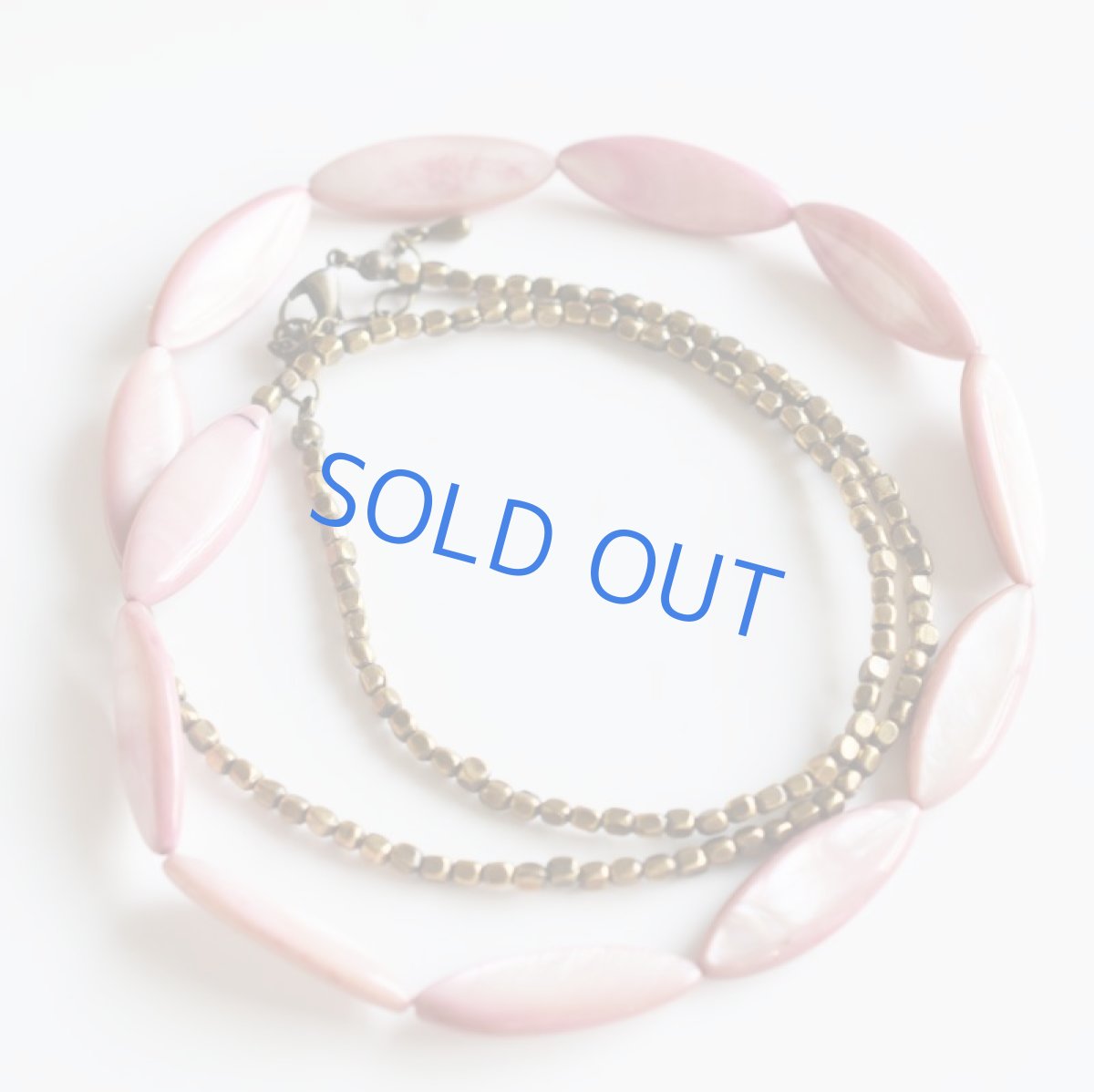 画像5: 【各限定1・SELECT】カラーシェル ロングネックレス 約79+5cm (5)