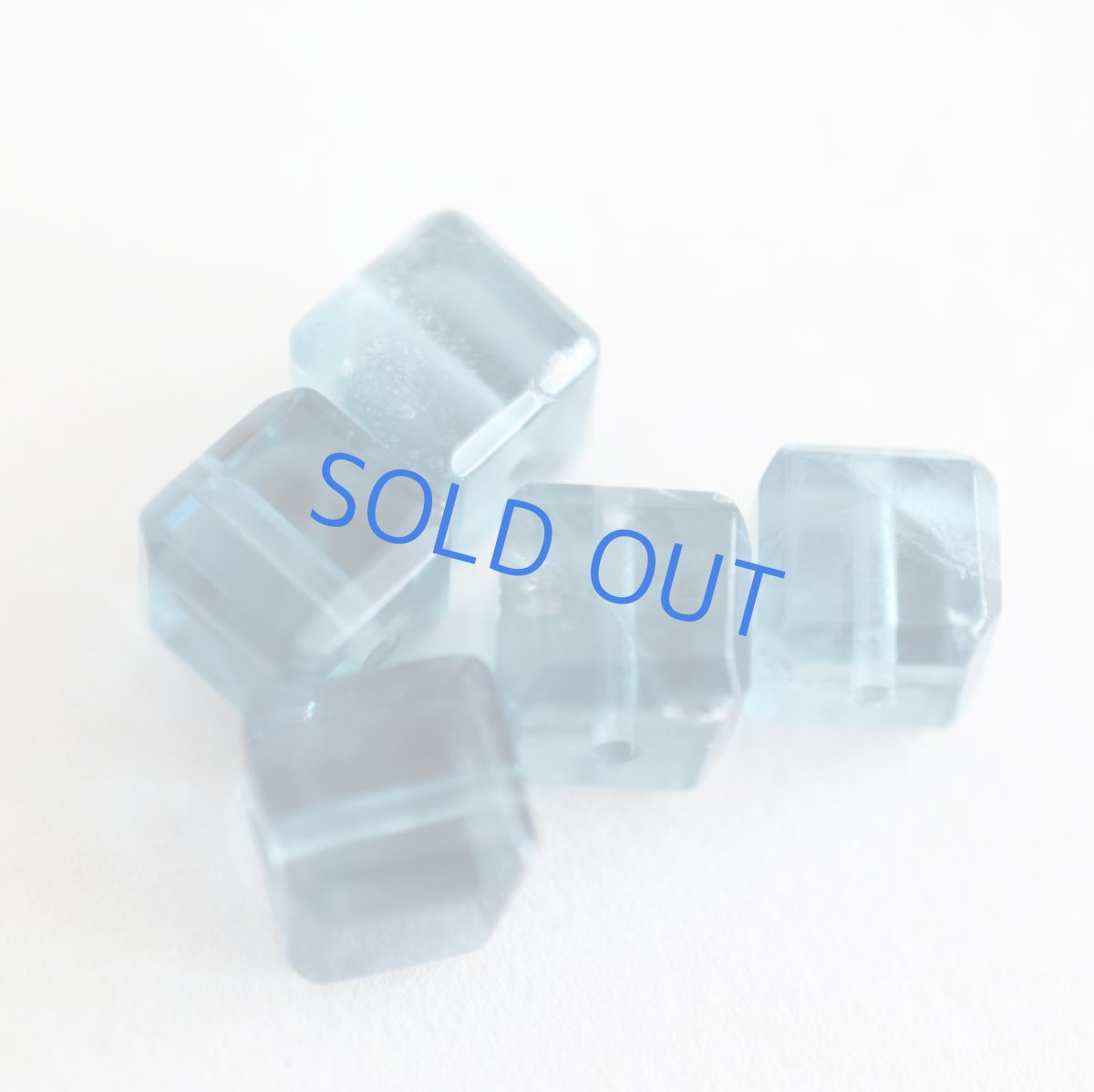 画像3: 半額SALE【限定数のみ】香水瓶 ブルーグリーンフローライト 14KGFピアス (3)