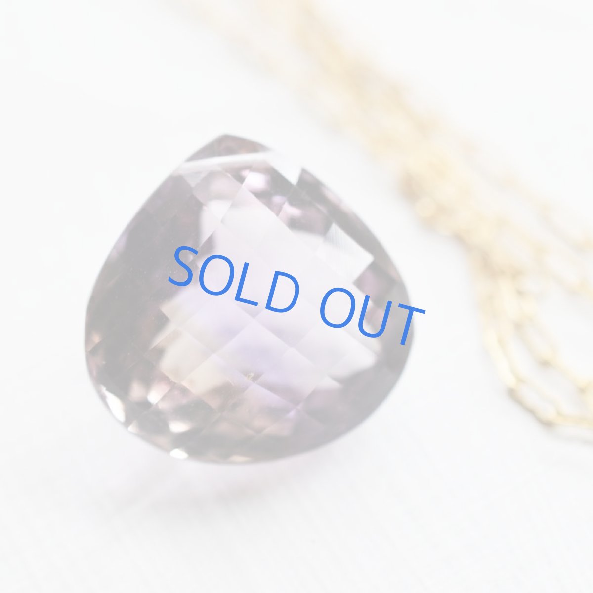 画像2: 【1点もの・マロンジェムJC】ボリビア産非加熱 大粒 宝石質 アメトリン ジェムルース 14kgfネックレス50cm (2)