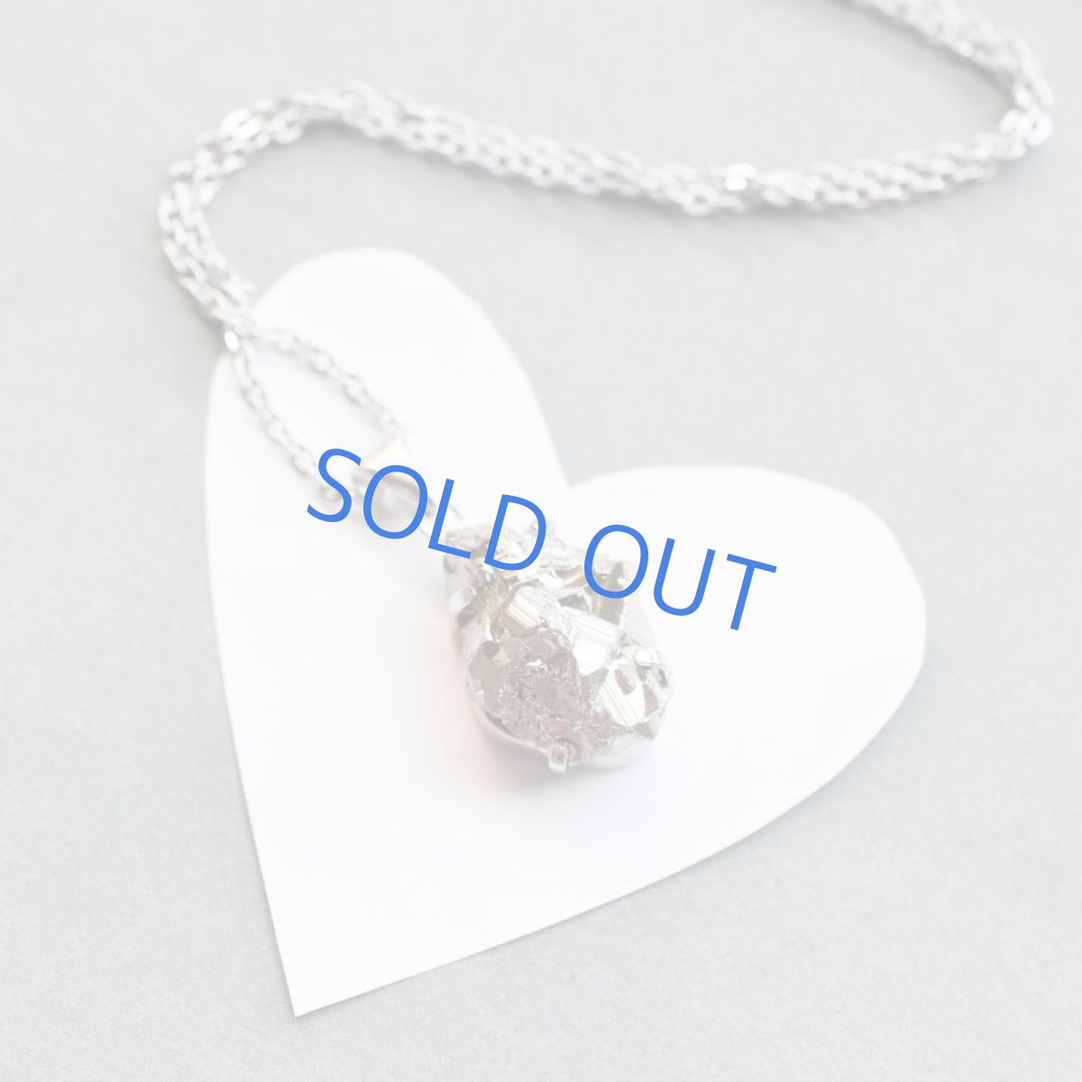 画像3: 【1点もの・B】ペルー産パイライト 原石ペンダント シルバーサージカルステンレスネックレス約50cm (3)