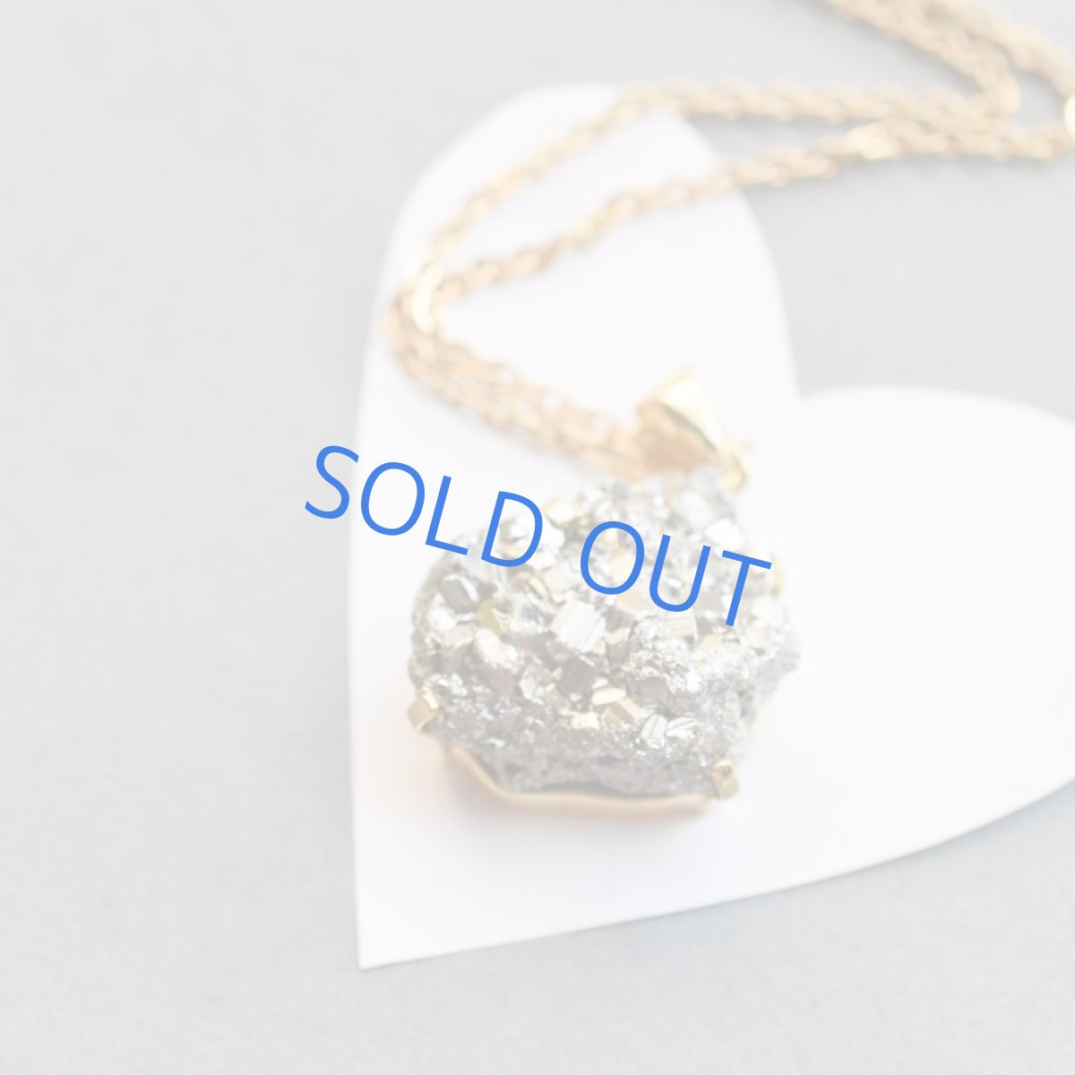 画像7: 【1点もの・C】ペルー産パイライト 原石ペンダント サージカルステンレスネックレス約55cm (7)