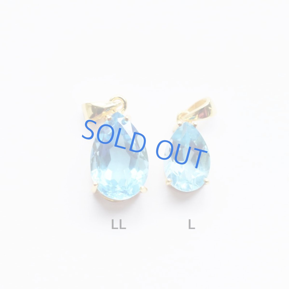 画像7: 【残り1・LL】15mm大粒 スイスブルートパーズ 宝石用ルース ペンダント サージカルステンレスネックレス約50cm (7)