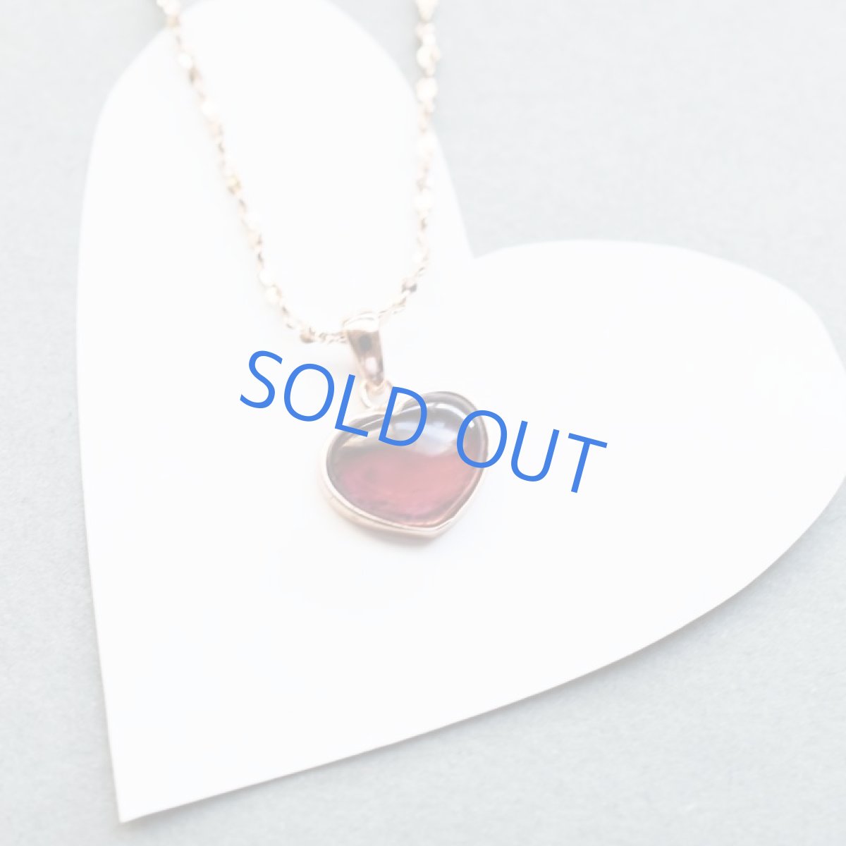 画像4: 【1点もの・訳ありBハート】ルベライト(ピンクトルマリン) ピンクゴールドサージカルネックレス約50cm (4)