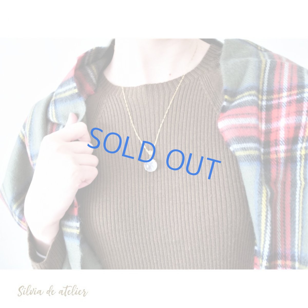 画像8: 【1点もの・C】デンドリティッククォーツ ペンダント サージカルステンレスネックレス約50cm (8)