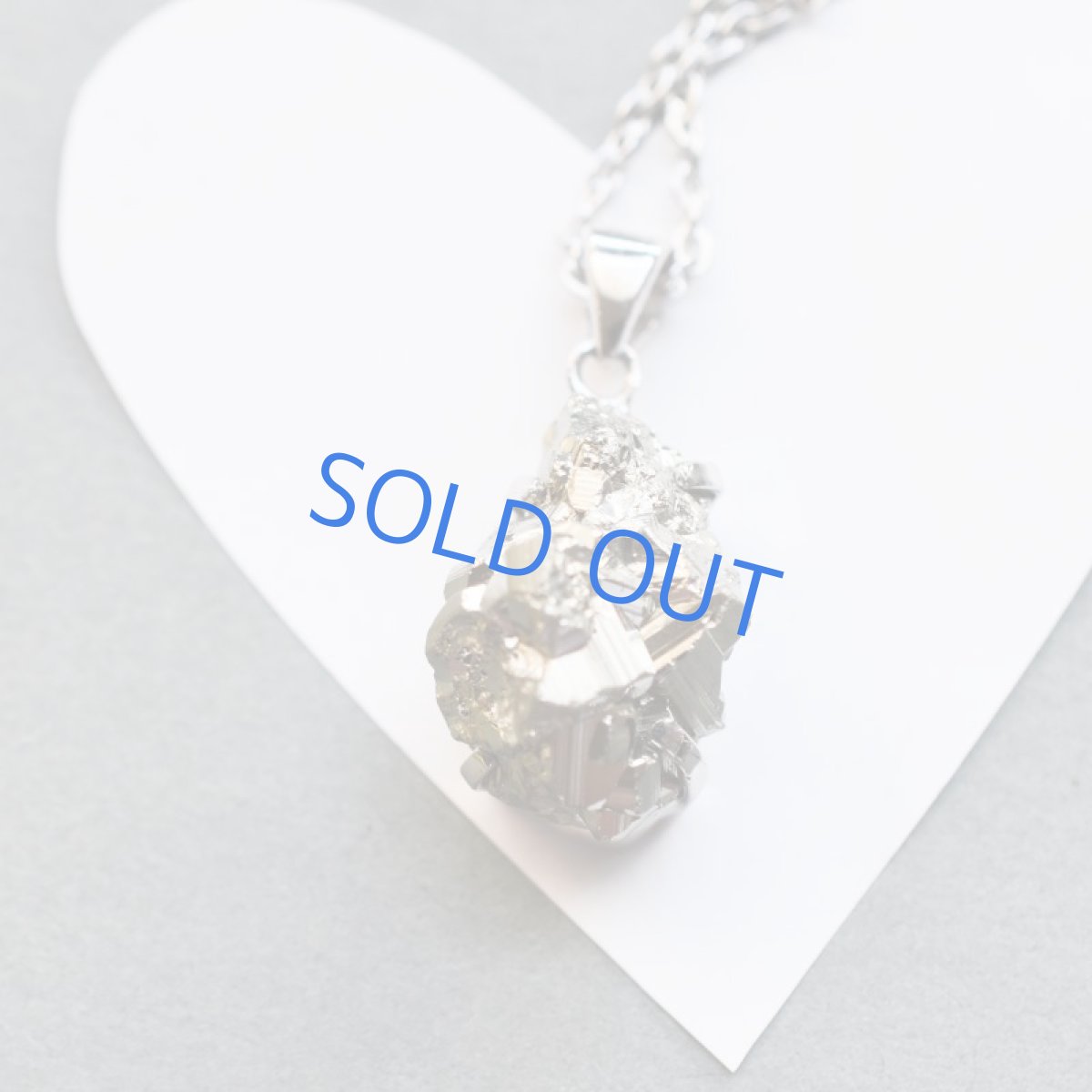 画像2: 【1点もの・B】ペルー産パイライト 原石ペンダント シルバーサージカルステンレスネックレス約50cm (2)