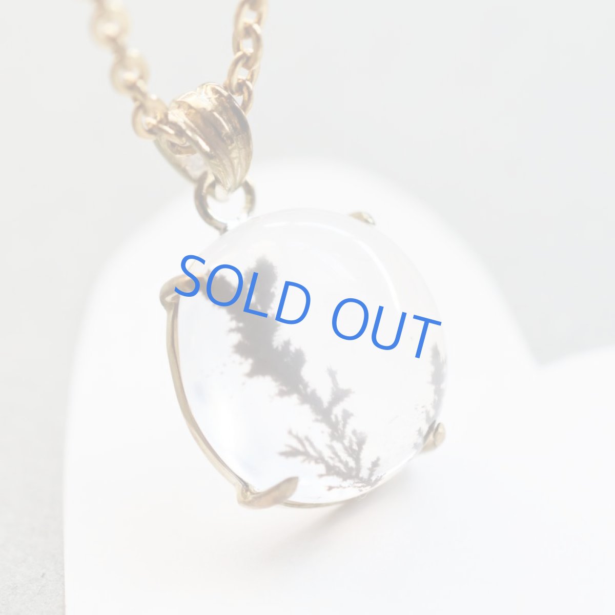 画像6: 【1点もの・C】デンドリティッククォーツ ペンダント サージカルステンレスネックレス約50cm (6)