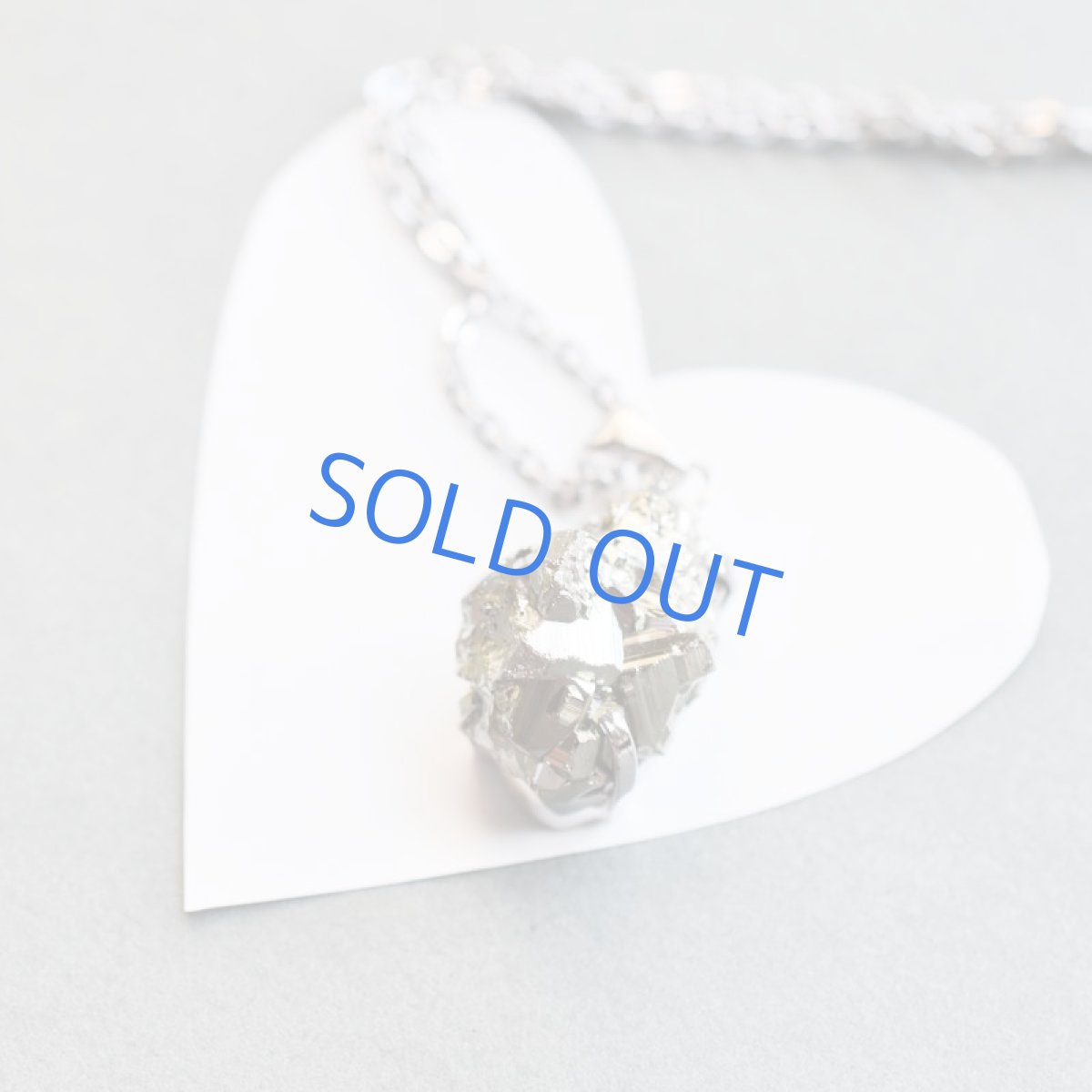 画像4: 【1点もの・B】ペルー産パイライト 原石ペンダント シルバーサージカルステンレスネックレス約50cm (4)