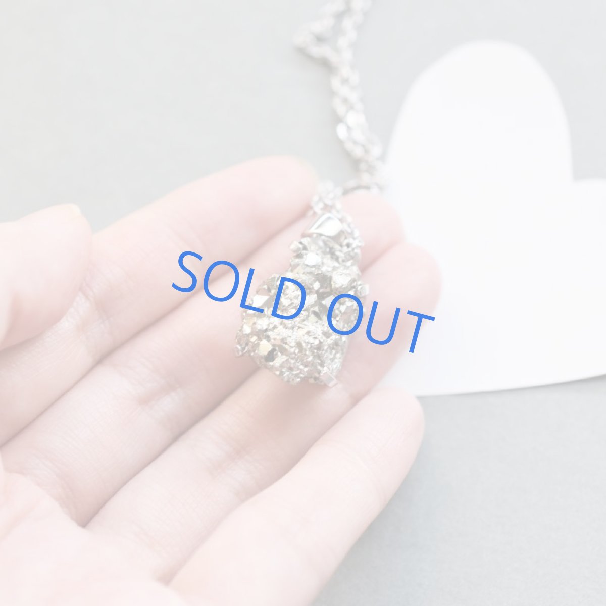 画像4: 【1点もの・A】ペルー産パイライト　原石ペンダント　シルバーサージカルステンレスネックレス約50cm (4)