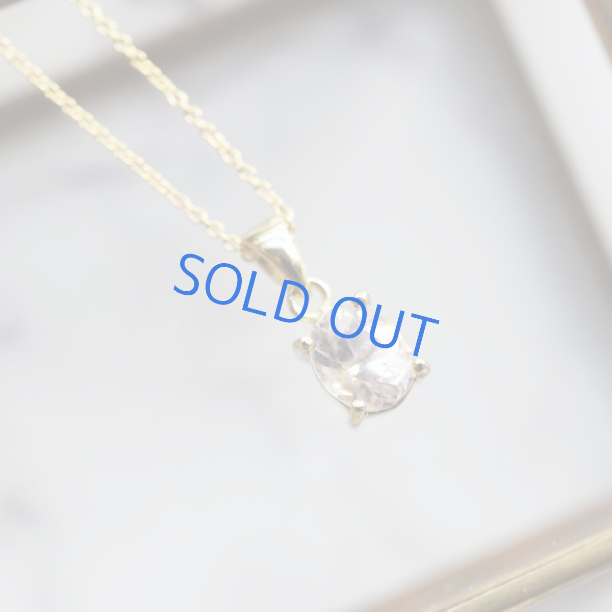 画像5: 【1点もの・Aオーバル】宝石用ルース クンツァイト 約40cm 14KGFネックレス (5)