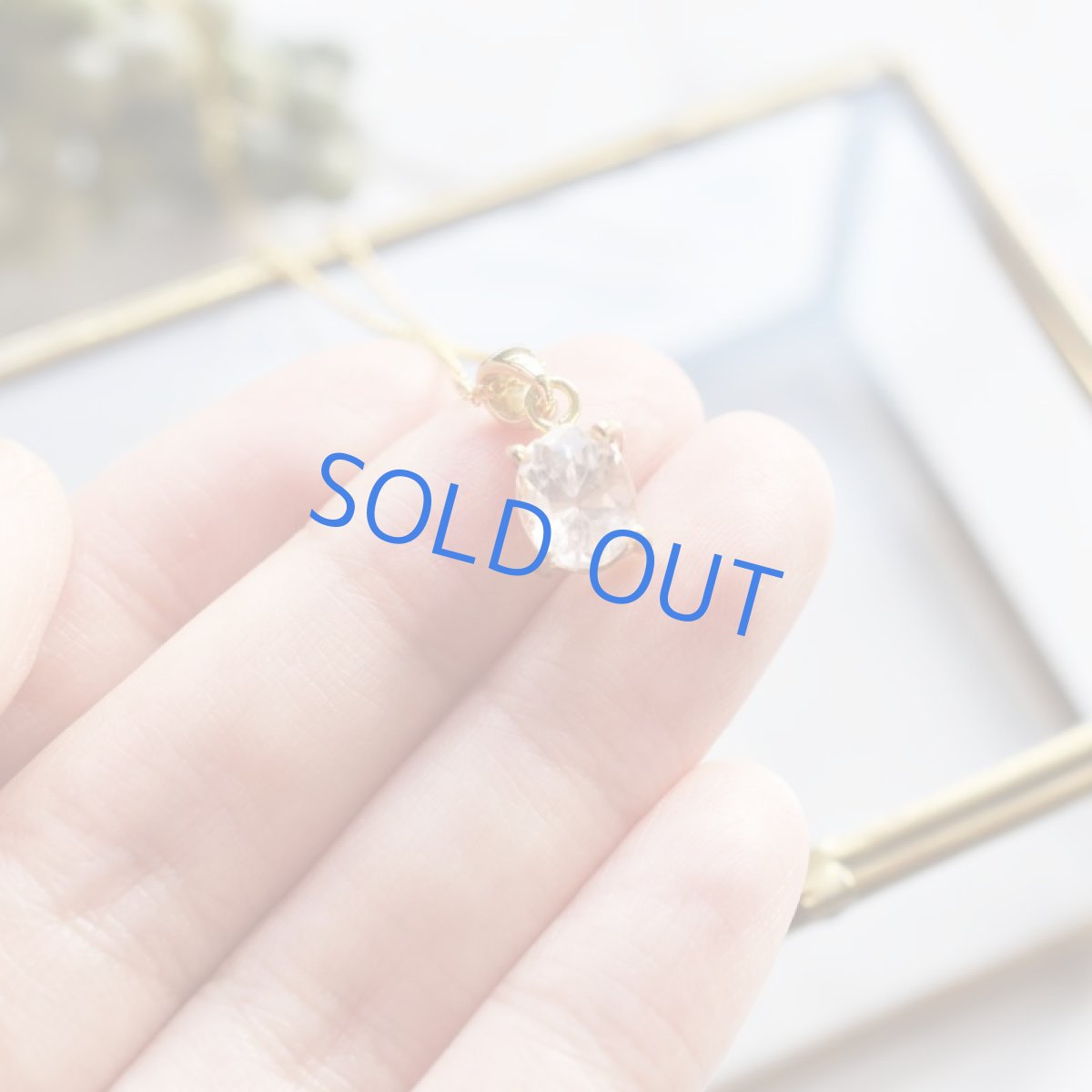 画像4: 【1点もの・Aオーバル】宝石用ルース クンツァイト 約40cm 14KGFネックレス (4)