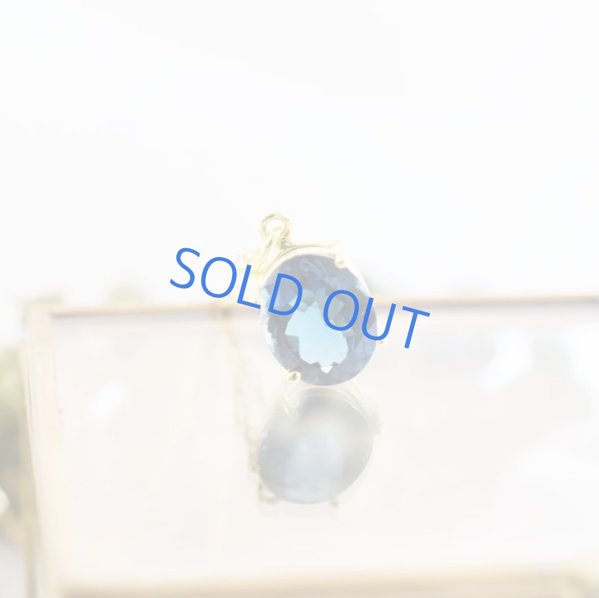 画像5: 【1点もの・オーバルA】宝石用ルース ロンドンブルートパーズ 約50cm 14KGFネックレス (5)