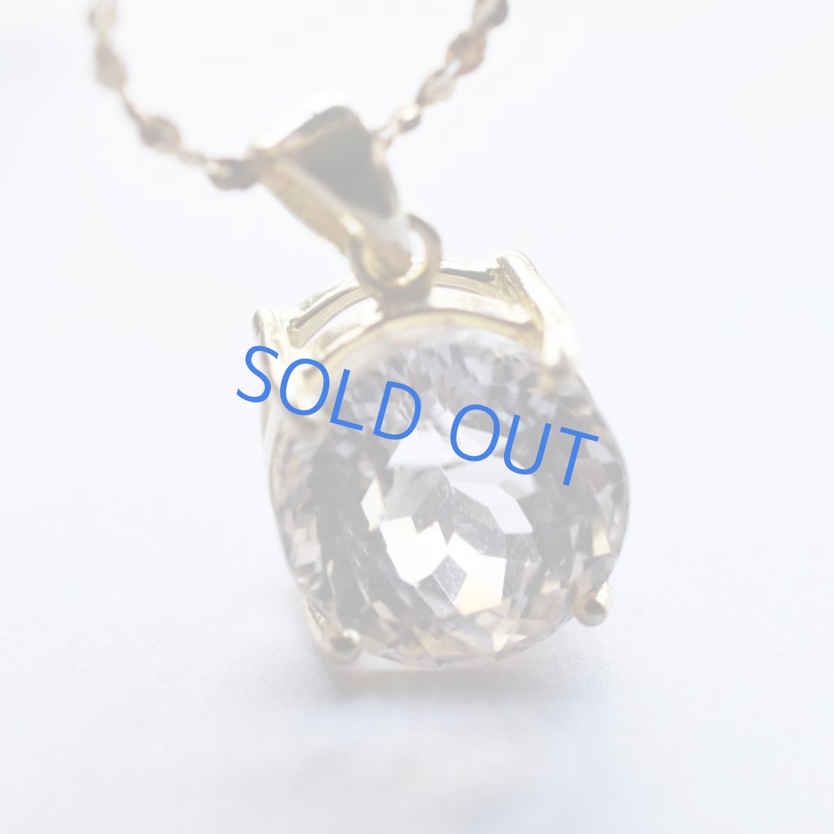 画像2: 【1点もの・Cラウンド】宝石用ルース クンツァイト 約50cm サージカルステンレスネックレス (2)