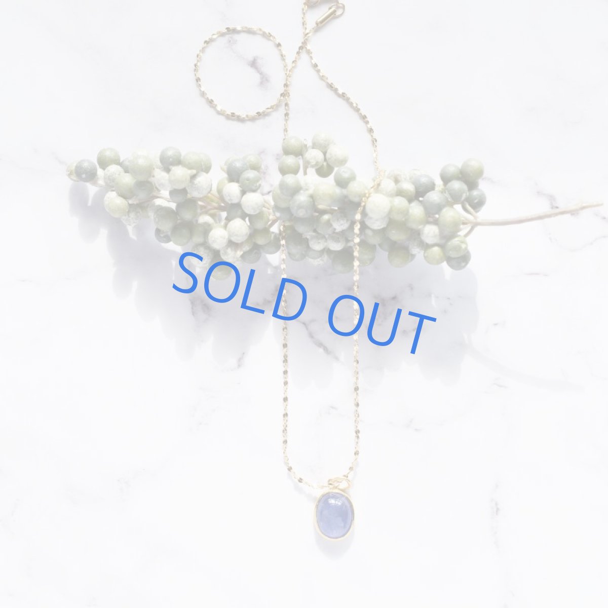 画像3: 【1点もの・オーバルC】AAA　タンザナイト　カボション　ペンダント　約50cm　サージカルネックレス (3)