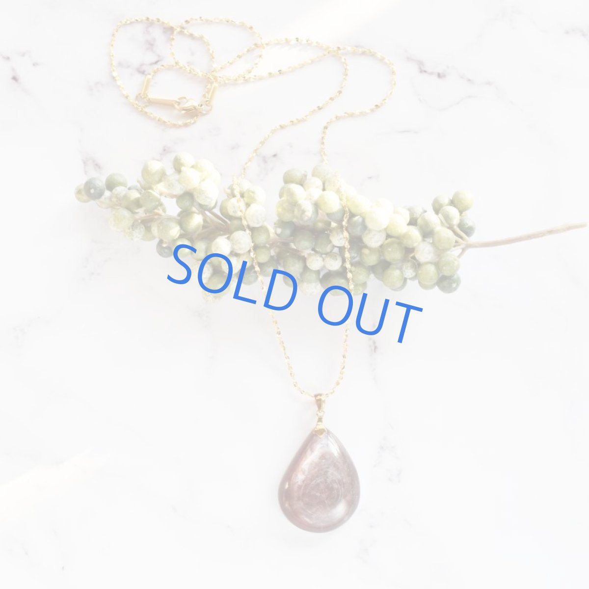 画像6: 【1点もの・B】希少石!レピドライト 大粒 ペンダントネックレス サージカルゴールドネックレス60cm (6)