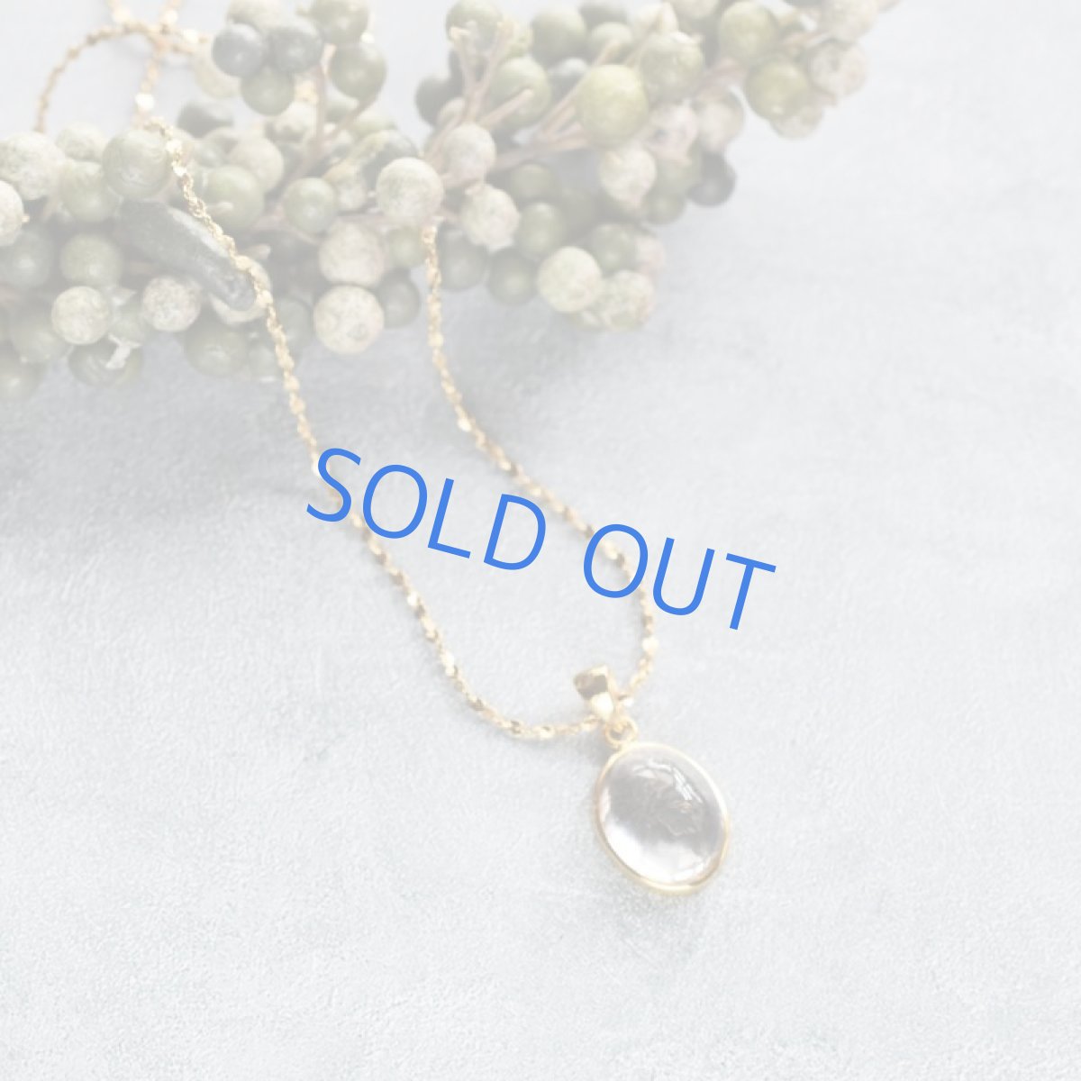 画像5: 【1点もの・A】希少石!水入り水晶(クリスタル) ペンダントネックレス サージカルゴールドネックレス50cm (5)