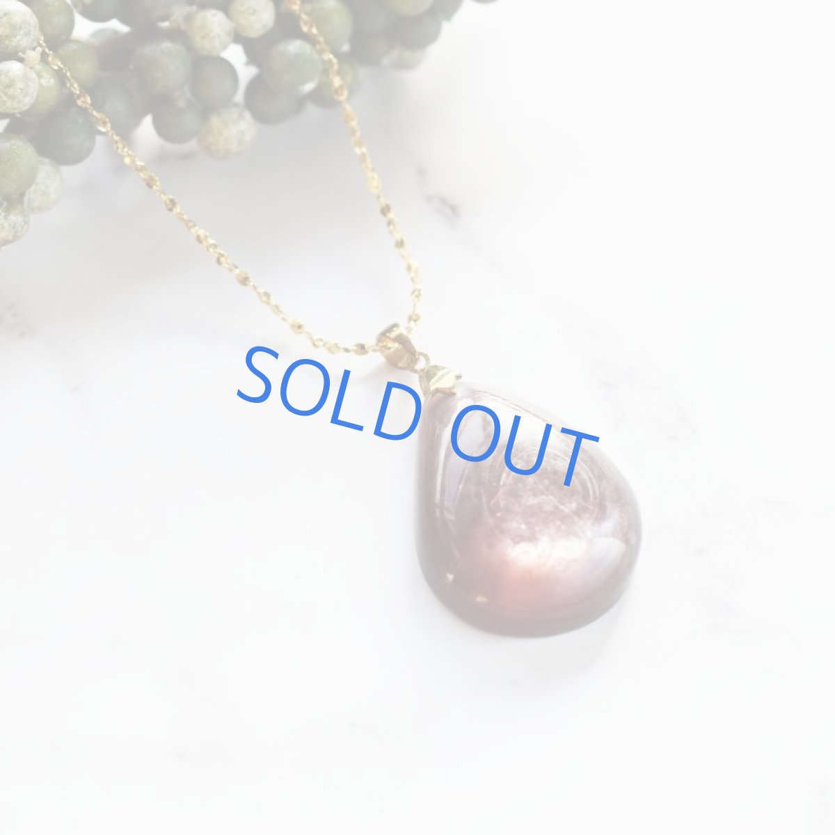 画像4: 【1点もの・B】希少石!レピドライト 大粒 ペンダントネックレス サージカルゴールドネックレス60cm (4)