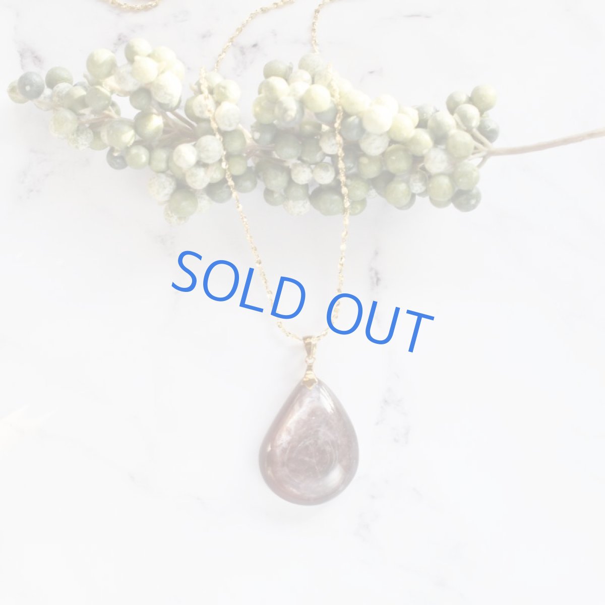 画像7: 【1点もの・B】希少石!レピドライト 大粒 ペンダントネックレス サージカルゴールドネックレス60cm (7)